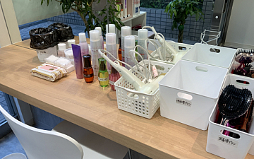 ○セルフブローコーナーについて○